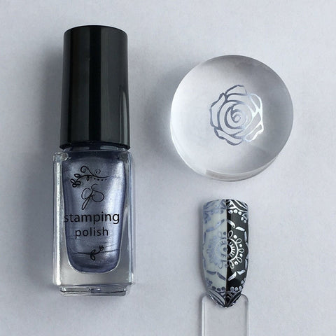 #47 Lilac Ice - Nail Stamping Color (5 Free Formula)