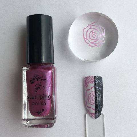 #50 Pretty Me Pink - Nail Stamping Color (5 Free Formula)