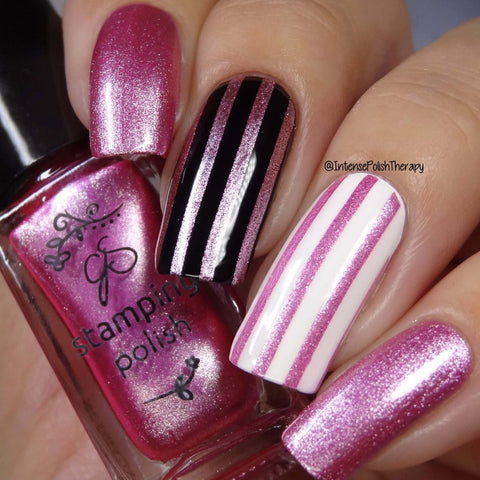 CJS Passionate Pink Stamping Colour - DK BEAUTY