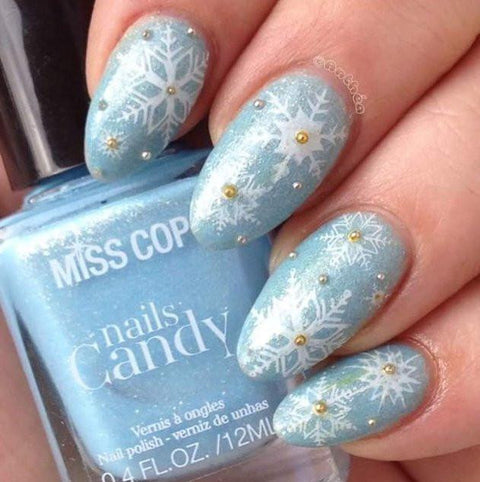 Clear Jelly Stamper - Snowflakes