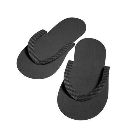 silkline dannyco spa slippers disposable black comfy