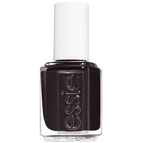 essie over the edge dark grey shimmer