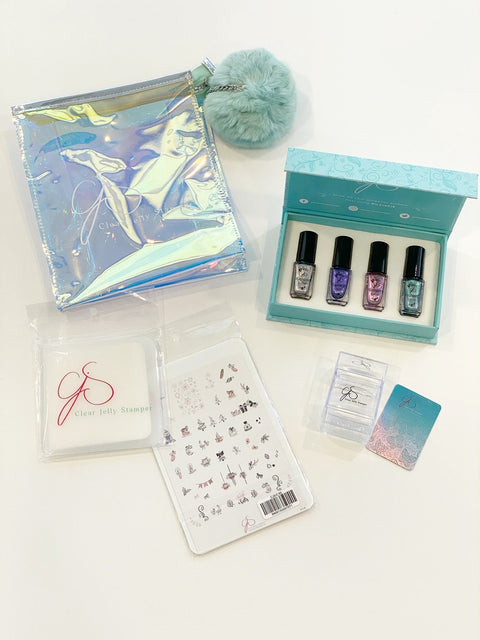 festive & fun Clear Jelly Stamper Kit