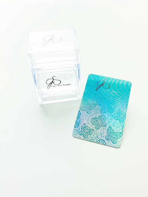 Clear Jelly Stamper - The Bling Cubed