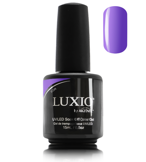 Luxio gel icon purple