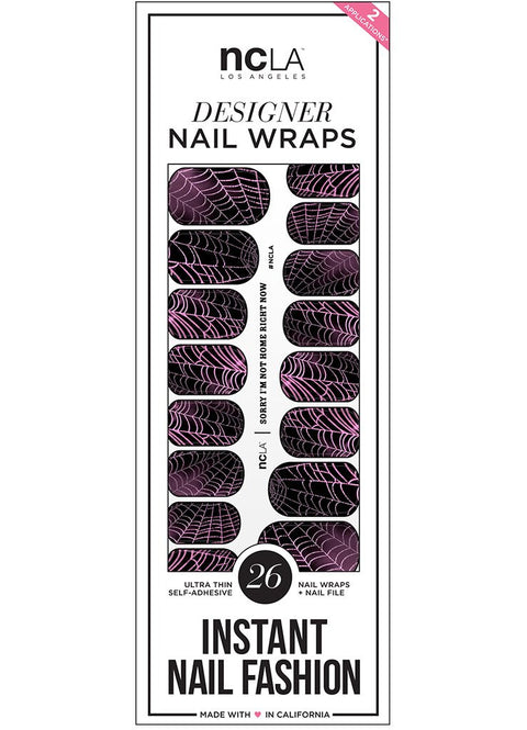 NCLA Nail Wraps-Sorry I'm Not Home Right Now