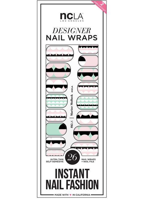 NCLA Nail Wraps - Marine Mollusk