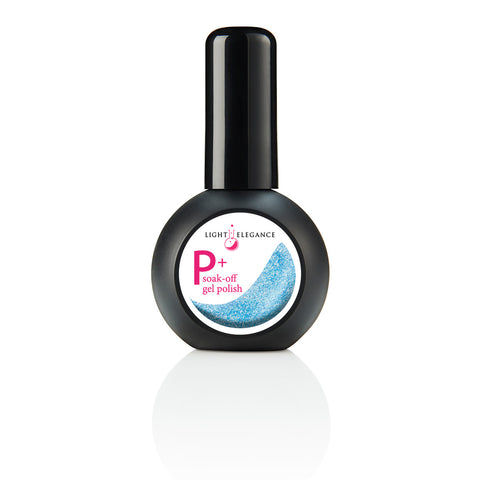 
A powder blue, matte glitter with tiny pieces of iridescent sparkles throughout. The matte background allows the sparkles to pop. A soft blue that twinkles!

Meet Me by the Blueberries, Glitter Gel Polish, 15 ml.

Coverage: Opaque
Effect: Glitter