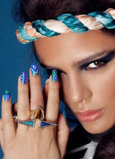 NCLA Nail Wraps - House of Hollywood Nº2