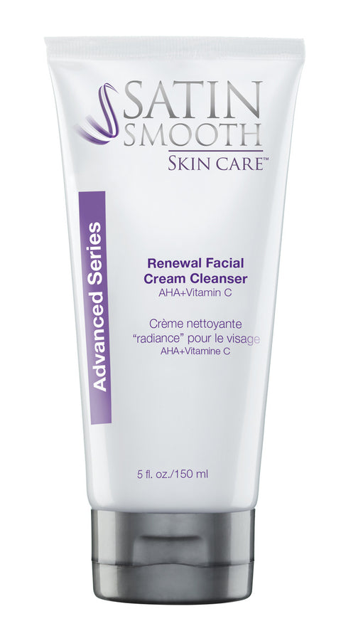 Renewal AHA + Vitamin C Facial Cream Cleanser