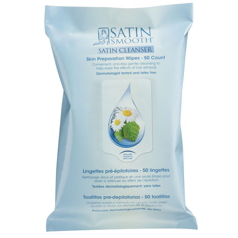 Satin Cleanser Wipes