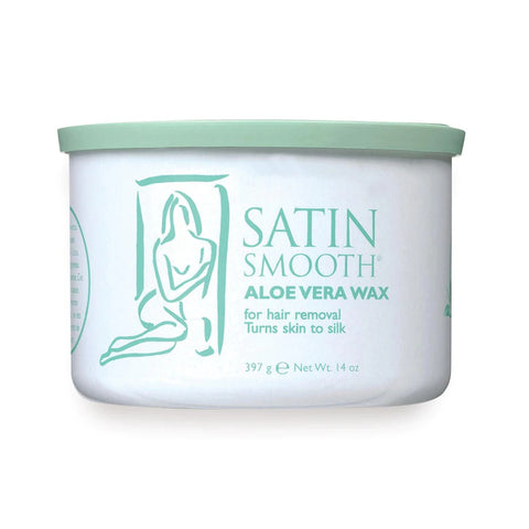 satin smooth aloe vera wax

Soft Cream Wax
Contains aloe vera which cools and moisturizes the skin
Ideal for clients that tan often
Ideal for mature clients and sensitive skins with medium to fine hair
Formulated with titanium dioxide, which can eliminate the need for powder and ensures a comfortable waxing experience