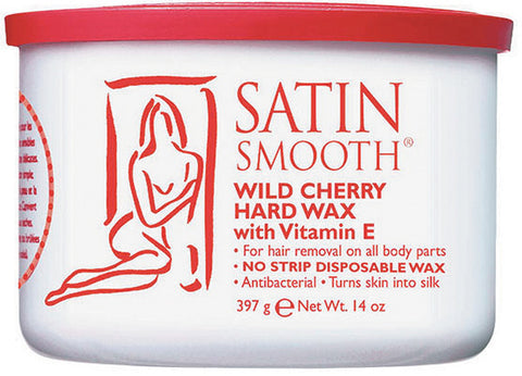 satin smooth cherry wax