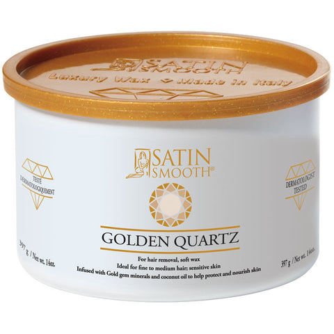 Satin Smooth Luxury Gem Soft Wax Golden Quartz