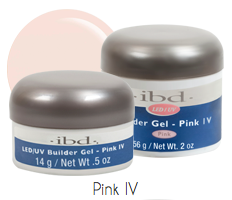 IBD LED/UV Gel - Pink IV Builder (coverage warm pink)