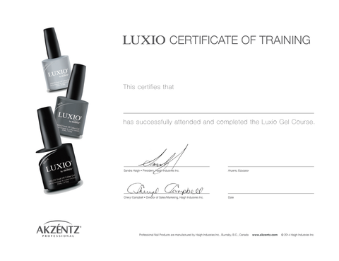 Akzentz ACE • Luxio© Certificate Class Kit