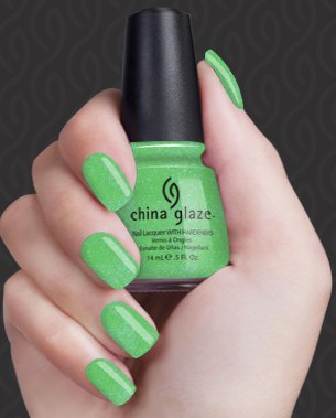 China Glaze in the Lime Light