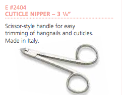 3 1/4" Scissor Style Cuticle Nipper
