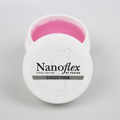 nanoflex sheer pink gel