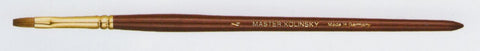 Akzentz 4 Small Square Kolinsky Brush - DK BEAUTY
