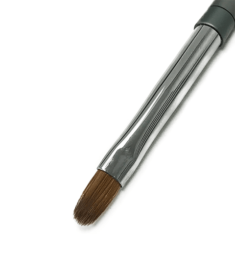 Akzentz© Luxury Oval Gel Brush 111 - DK BEAUTY