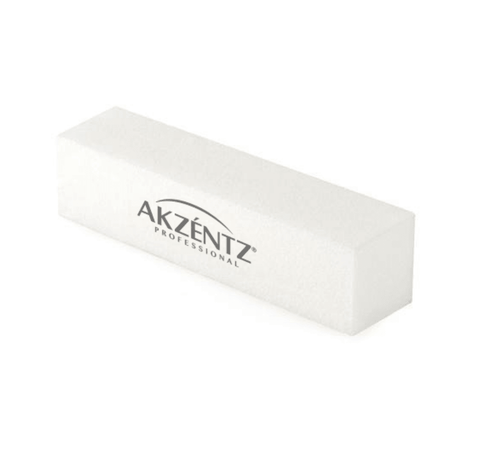 Akzentz White Buffing Block (12) - DK BEAUTY