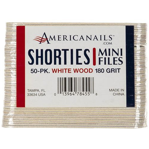 Shorties Mini White Wood File