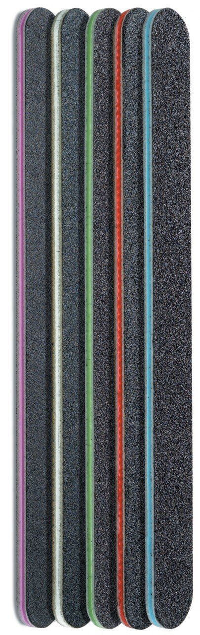 Black Disposable Cushion Files - Star Nail - DK BEAUTY