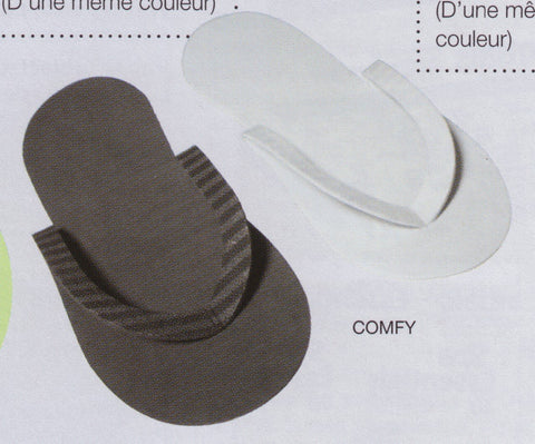 Comfy Spa Slippers (12 pcs) - DK BEAUTY