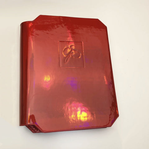 Large Stamping Plate Holder - Holo Crimson