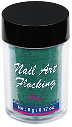 Flocking Powder Dark Green - DK BEAUTY
