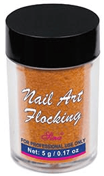 Flocking Powder Orange - DK BEAUTY