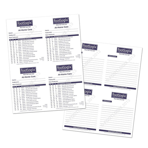 Footlogix Client Prescription Pads - DK BEAUTY