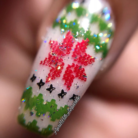 Clear Jelly Stamper - Christmas Sweater