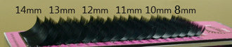 Mink Lashes Assorted Tray .15mm (J, B or C)