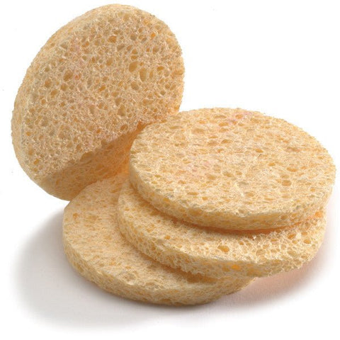 Natural Cellulose Sponges (12) - DK BEAUTY