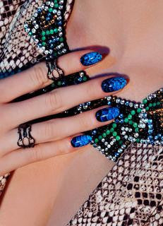 NCLA Nail Wraps - Exotics 'Cold Blooded'