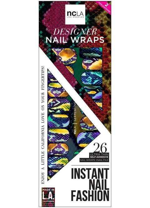 NCLA Nail Wraps - Serpentine