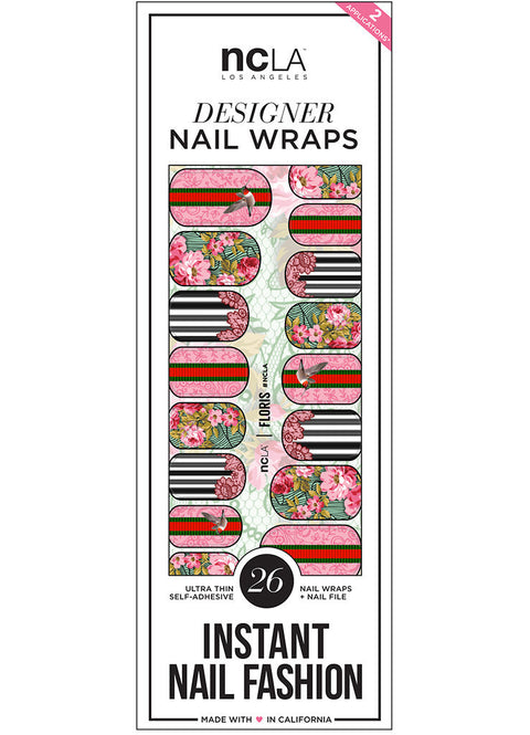 NCLA Nail Wraps - Floris