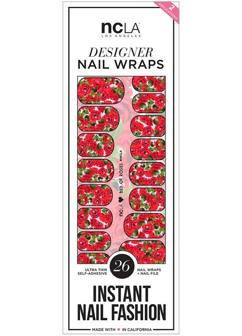 NCLA Nail Wraps - Bed of Roses