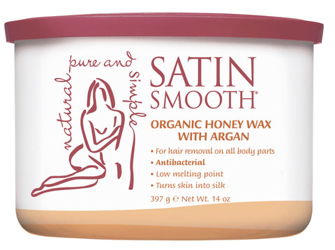 Satin Smooth Organic Honey w/Argan Wax