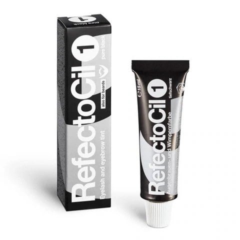 RefectoCil Tint - 1 Pure Black - DK BEAUTY