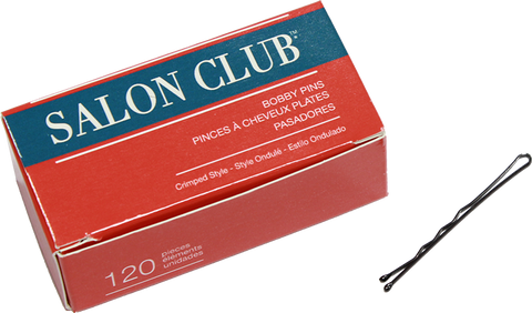 Salon Club Bobby Pins 50mm Black