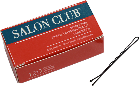 Salon Club Bobby Pins 63mm Black