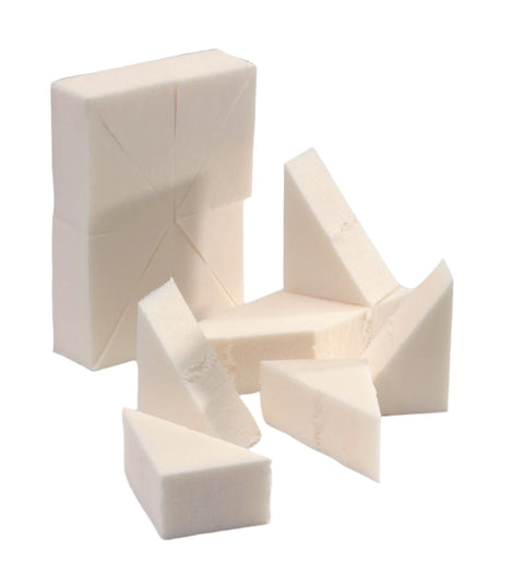 Silklike Foam Makeup Sponges (Wedge) - DK BEAUTY