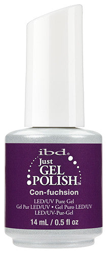 ibd just gel polish con-fushion purple