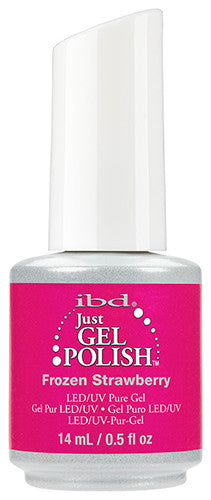 ibd just gel polish frozen strawberry shimmer 