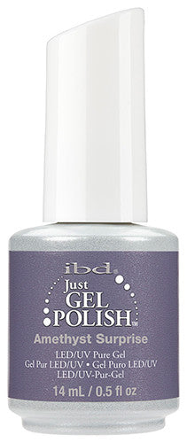 Lustrous Lilac Just Gel Polish Finish: Shimmer