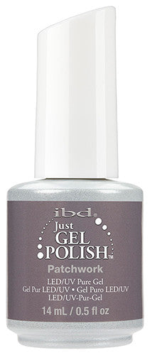 ibd just gel polish patchwork grey