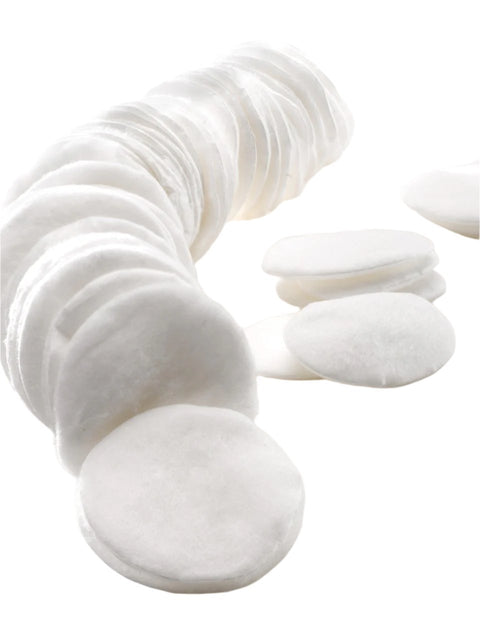 Spa Essentials Round Cotton Cosmetic Pads (80 pkg) - DK BEAUTY